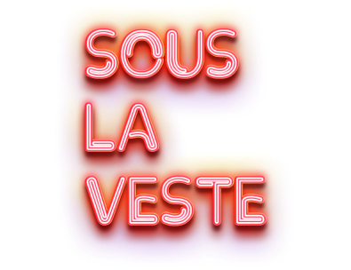 Sous la veste Logo